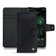 Google Pixel 6 Pro leather case - Noir élégant