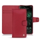 Google Pixel 6 Pro leather case - Rouge passion