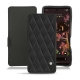 Google Pixel 6 leather case - Noir - Couture ( Nappa - Black ) 