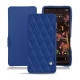 Housse cuir Google Pixel 6 - Bleu océan - Couture ( Nappa - Pantone 293C ) 