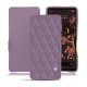 Housse cuir Google Pixel 6 - Lilas - Couture ( Nappa - Pantone 2645U ) 