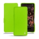 Capa em pele Google Pixel6 - Vert fluo
