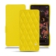 Custodia in pelle Google Pixel 6 - Jaune fluo - Couture