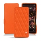 Lederschutzhülle Google Pixel 6 - Orange fluo - Couture