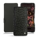 Housse cuir Google Pixel 6 - Autruche nero