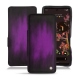 Google Pixel 6 leather case - Violet Patine