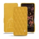 Housse cuir Google Pixel 6 - Jaune soulèu - Couture