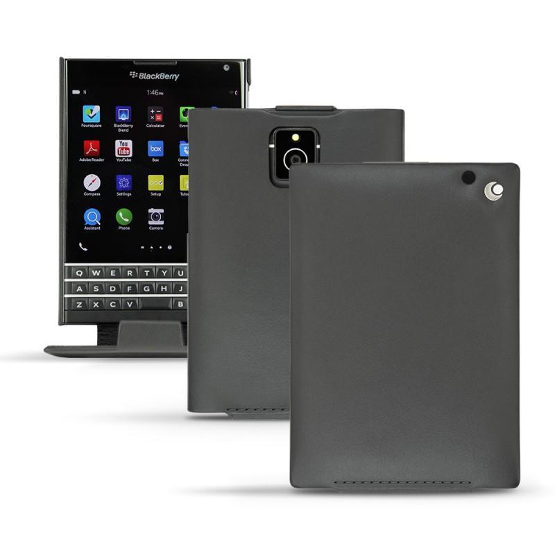 Capa em pele BlackBerry Passport - Noir ( Nappa - Black ) 