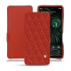 Housse cuir Google Pixel 6 Pro - Papaye - Couture ( Pantone 180C ) 