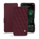 Funda de piel Google Pixel 6 Pro - Lie de vin - Couture ( Pantone 5115C ) 