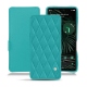 Google Pixel 6 Pro leather case - Bleu fluo - Couture