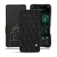 Google Pixel 6 Pro leather case - Negre poudro - Couture
