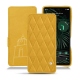 Google Pixel 6 Pro leather case - Jaune soulèu - Couture