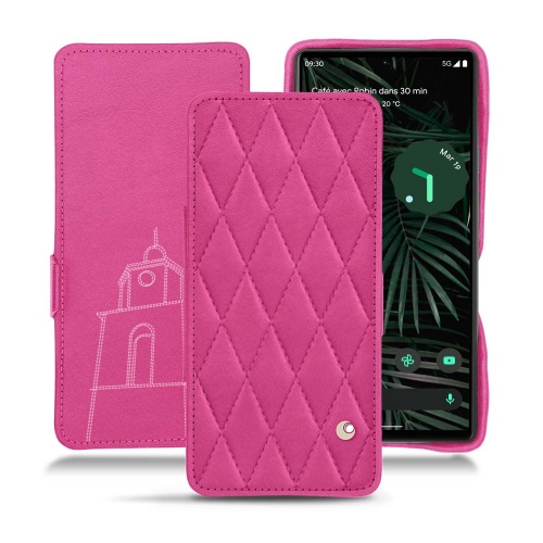 谷歌Pixel 6 Pro的皮套和保护措施Rose BB - Couture ( Pantone #DB599F )