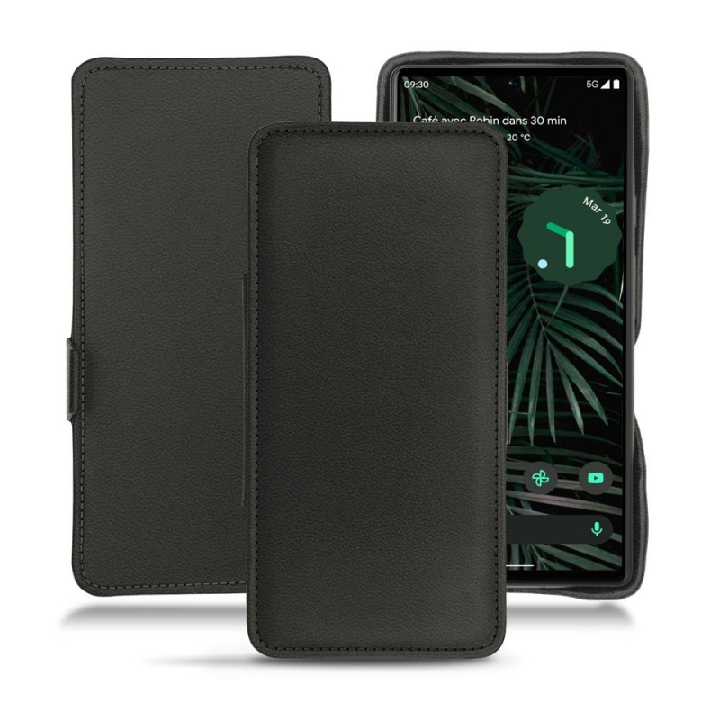 レザーケース Google Pixel 6 Pro - Noir PU
