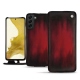 Custodia in pelle Samsung Galaxy S22