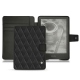 Custodia in pelle Amazon Kindle Paperwhite (2021) - Noir - Couture ( Nappa - Black ) 