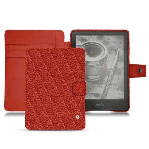 Amazon Kindle Paperwhite用レザーケースPapaye - Couture ( Pantone #b54317 ) 