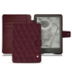 Custodia in pelle Amazon Kindle Paperwhite (2021) - Lie de vin - Couture ( Pantone 5115C ) 