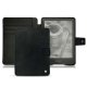Lederschutzhülle Amazon Kindle Paperwhite (2021) - Dark vintage ( Roughtcut - Black#5256 ) 