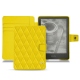 Custodia in pelle Amazon Kindle Paperwhite (2021) - Jaune fluo - Couture