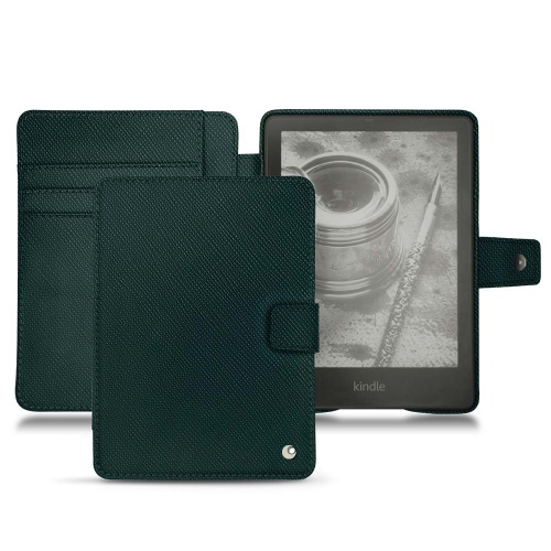 亚马逊Kindle Paperwhite的皮套Vert séduisant ( Pantone #1d3c34 ) 
