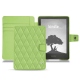 Housse cuir Amazon Kindle Signature Edition - Vert olive - Couture ( Nappa - Pantone 578U ) 
