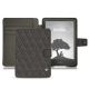 Lederschutzhülle Amazon Kindle Signature Edition - Anthracite - Couture ( Pantone 424C ) 