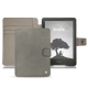 レザーケース Amazon Kindle Signature Edition - Acier vintage ( Pantone 403C ) 