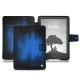 Custodia in pelle Amazon Kindle Signature Edition - Bleu Patine