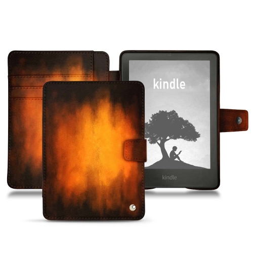 亚马逊Kindle签名版的时尚封面和外壳Fauve Patine