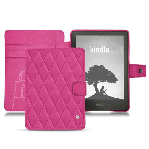 Housse et coque chic pour Amazon Kindle Signature EditionRose BB - Couture ( Pantone #DB599F )