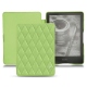 硬质真皮保护套 Amazon Kindle Paperwhite (2021) - Vert olive - Couture ( Nappa - Pantone 578U ) 