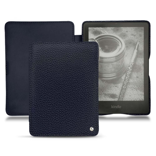 Custodia in pelle per Amazon Kindle PaperwhiteCobalt ( Pantone #2b253f ) 