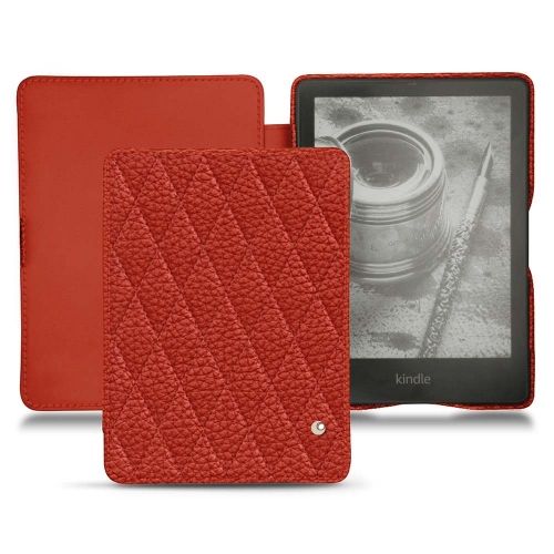 Custodia in pelle per Amazon Kindle PaperwhitePapaye - Couture ( Pantone #b54317 ) 