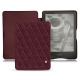 硬质真皮保护套 Amazon Kindle Paperwhite (2021) - Lie de vin - Couture ( Pantone 5115C ) 