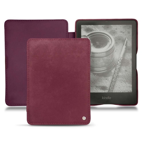 Custodia in pelle per Amazon Kindle PaperwhitePrune vintage ( Pantone #612434 ) 