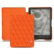 Lederschutzhülle Amazon Kindle Paperwhite (2021) - Orange fluo - Couture