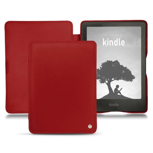 Cubierta y carcasa personalizadas para Amazon Kindle Signature EditionRouge ( Nappa - Pantone #d50032 ) 