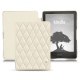 レザーケース Amazon Kindle Signature Edition - Blanc - Couture ( Bologna - White ) 