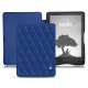 Capa em pele Amazon Kindle Signature Edition - Bleu océan - Couture ( Nappa - Pantone 293C ) 