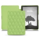 レザーケース Amazon Kindle Signature Edition - Vert olive - Couture ( Nappa - Pantone 578U ) 