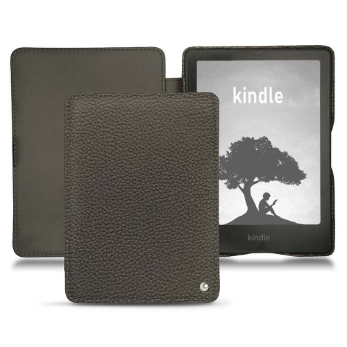 Amazon Kindle Signature Edition用にカスタマイズされたカバーとシェル。Anthracite ( Pantone #41403c ) 