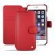 Housse cuir Apple iPhone 6 Plus - Rouge ( Nappa - Pantone 199C ) 