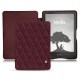 Housse cuir Amazon Kindle Signature Edition - Lie de vin - Couture ( Pantone 5115C ) 