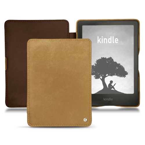 Cover e guscio personalizzati per Amazon Kindle Signature EditionSable vintage ( Pantone #9b7340 ) 