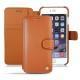 Housse cuir Apple iPhone 6 Plus - Marron ( Nappa - Pantone 1615C ) 