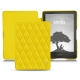 レザーケース Amazon Kindle Signature Edition - Jaune fluo - Couture
