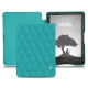 レザーケース Amazon Kindle Signature Edition - Bleu fluo - Couture