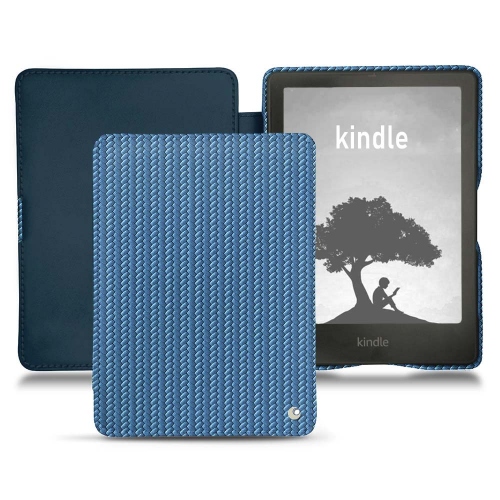 Housse et coque sur-mesure pour Amazon Kindle Signature EditionAbaca ishia ( Pantone #395775 ) 